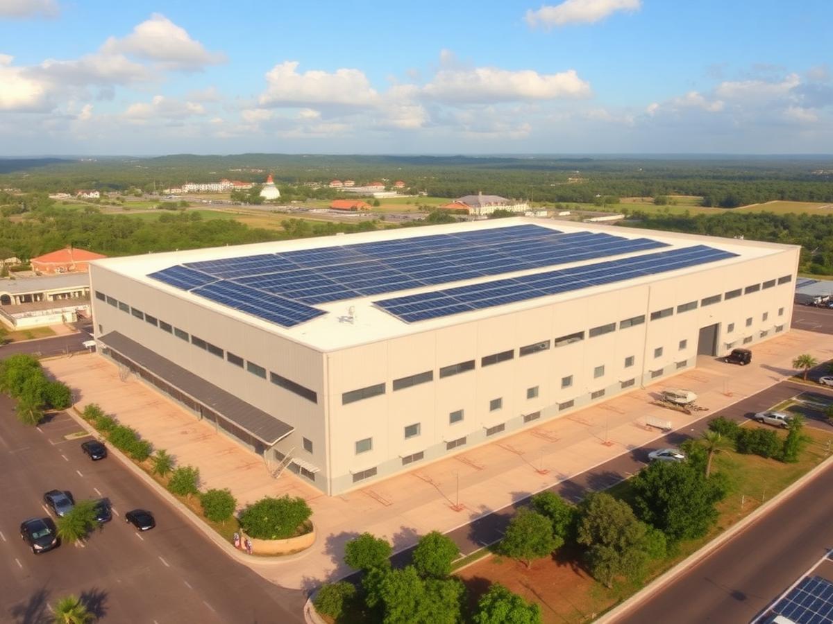 Geração industrial 120 kWp
